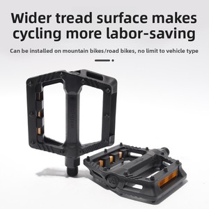 Pédale de vélo <span class=keywords><strong>BMX</strong></span> en alliage d'aluminium, large, antidérapante, pour un confort de conduite optimal, vente en gros - Product Image 4