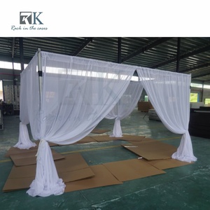 Soportes Ajustables Resistentes para Tubos y Cortinas, para Ferias Comerciales, Cabinas de Fotos, Fondos de Boda - Product Image 2