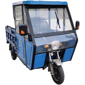 Tricycle électrique pour adultes à 3 roues, carrosserie ouverte, double usage, transport lourd de passagers et de marchandises, vélo électrique 60V 1500W, siège pliable - Product Image 4