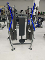 ROSEN Équipement de musculation professionnel pour salle de sport – Appareil d'extension des jambes assis isolaire à charge par poulie pour l'entraînement des membres inférieurs