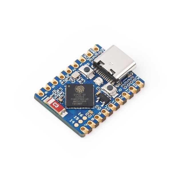 ESP32-S3 Mini Development Board, Based on ESP32-S3 Dual-Core Processor, 240MHz Running Frequency, 2.4GHz Wi-Fi & 5