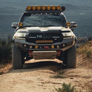 Calandre avant noire brillante de style GR-Sport de luxe pour Land Cruiser <span class=keywords><strong>PRADO</strong></span> 2018-2023 avec logo LED éclairé compatible radar TSS - Product Image 5