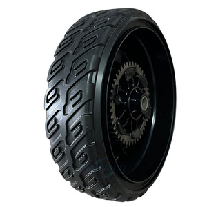Lawn Mower <b>Wheels</b> 8 Inch Front <b>Wheel</b> Assembly Replacement 44710-VR8-N00ZA Lawn Mower <b>Plastic</b> <b>Wheels</b> - Product Image 3