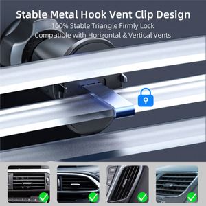 Nuevo Soporte de Carga Inalámbrica para Auto, Cargador Inalámbrico de 15W, Soporte para Teléfono con Carga Rápida en el Auto - Product Image 5