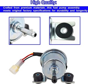 V2607 Electronic Fuel Pump, 12V / 24V, Plug-and-Play, Stable Fuel Flow, for Kubota V2607 Engines - Product Image 4