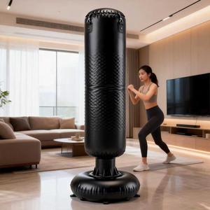 กระสอบทรายเป่าลม PVC แบบหนาพิเศษ ปรับแต่งได้ ไม่ต้องใช้น้ำ พร้อมโลโก้แบบกำหนดเอง ลายถุงมือชกมวยรูปมงกุฎ - Product Image 2