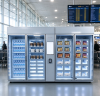 Distributeur automatique de produits surgelés, distributeur automatique de nourriture, distributeur automatique intelligent personnalisé