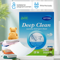 Feuilles de détergent à lessive Super condensées de haute qualité écologique/bande à linge en vrac