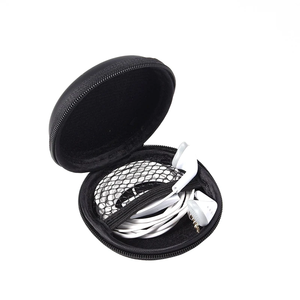 Memory Card USB Cable <strong>Earphone</strong> PU Storage Case Mini Carrying Hard <strong>Bag</strong> Box Case for <strong>Earphone</strong> Headphone Accessories Earbuds Case - Product Image 2