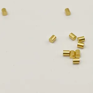Custom 1.8mm Diameter 10u'' Gold Plated Brass Pin Contacts Ball