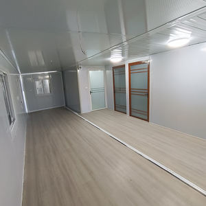 Prêt à l'emploi 20 Ft 2 Bedroom Mobile Belle Plan d'étage Villas Maisons préfabriquées Fenêtre en verre Conteneur HomeModern Appartement <span class=keywords><strong>de</strong></span> luxe - Product Image 6