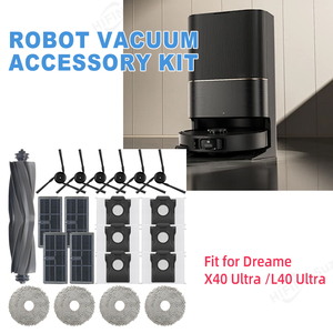 Repuestos para Robot Aspirador, Cepillo Principal Reutilizable para Drea Me X40 Pro/L20S Ultra L10S, Kit de Limpieza, Rodillo de Cepillo para Aspiradora - Product Image 6