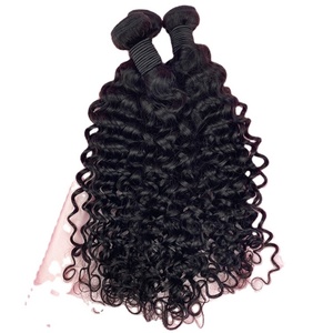 Offre Spéciale : Mèches de Cheveux Humains Brésiliens Ondulés Effet Vague d'Eau, Couleur Naturelle, en Paquet - Product Image 3