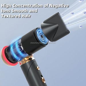 <span class=keywords><strong>Mini</strong></span> doppia tensione pieghevole ad alta velocità viaggio BLDC asciugacapelli 1300W ad alta potenza ioni negativi phon con ugello magnetico - Product Image 4