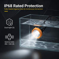 Linterna frontal portátil para minero de carbón, luz Led para casco de minería, 15000Lux, gran oferta