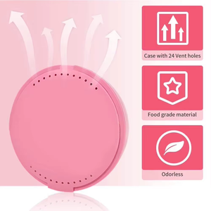 Custodia per supporto ortodontico con Logo personalizzato custodia per protesi ortodontica invisibile - Product Image 6