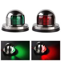 Feu de navigation Xiamen Sunshine Marine 304 SS rouge/vert, feu latéral marin, feu de proège pour bateau/yacht/kayak/accessoire de bateau