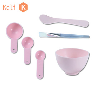 Ensemble de bols pour masque en plastique de gros Outils de beauté <span class=keywords><strong>Bol</strong></span> pour mélanger le <span class=keywords><strong>visage</strong></span> Produits chauds <span class=keywords><strong>Bol</strong></span> pour mélanger le masque avec brosse - Product Image 3