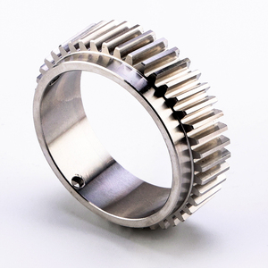 Op Maat Gemaakte Hoge Kwaliteit Precisie Tandwiel Rondsel Tandwielen Cnc Bewerkingsonderdelen Roestvrij Staal Bewerking Metalen Componenten - Product Image 1