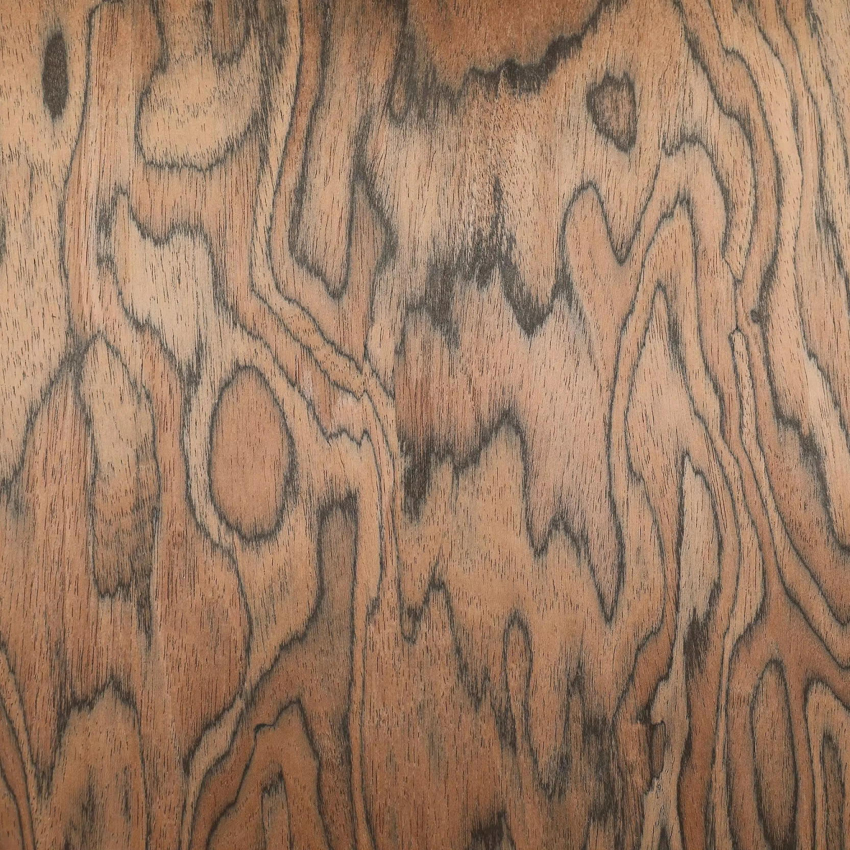 Irregular Graphics Brown Engineered Wood Veneer 2'*8' Traditional