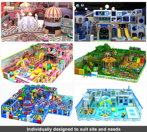 Sân chơi trong nhà không gian tùy chỉnh dành cho người lớn trẻ mới biết đi trẻ em nhà lâu đài trẻ em sân chơi thiết lập Nhà cung cấp thiết bị - Product Image 6