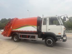 <span class=keywords><strong>Dongfeng</strong></span> รถขนขยะปิดผนึกดีเซล<span class=keywords><strong>4</strong></span>*2ช่อง, รถขนขยะฝากระโปรงท้ายรถปั๊มอัดด้วยมือสำหรับ153 - Product Image 5
