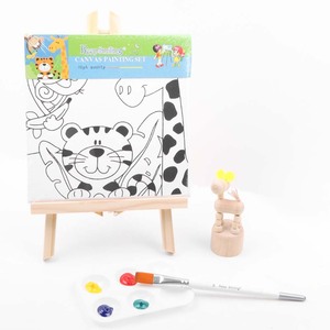 Keep Smiling Cavalletto Pieghevole Portatile da 50 cm in Legno per Esposizione da Tavolo, per Schizzi, Pittura a Olio e Acquerello, Cavalletti Artistici per Artisti - Product Image 6