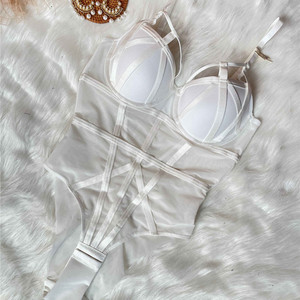 Lingerie de mode, bodys transparents, bodys sculptants, bodys en nylon - Product Image 4