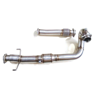 Saab 9-5 200 3 inci Cell Catalyst Stainless Steel Downpipe untuk sistem mobil SAAB 9-5