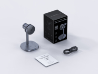 Gadgets technologiques de vente chaude support de téléphone de bureau électronique 3-en-1 et chargeur sans fil pour téléphones portables écouteurs pour usage domestique