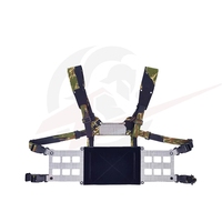 VC-008 FERRO CONCEPTS Style Low Visibility Lightweight Chest Rig Hanging Tegris Lazer Cut Tactical Nylon Textile Gear