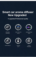 Diffuseur d'arômes à ultrasons M83 OEM nébuliseur électrique USB sans eau diffuseur d'huiles essentielles pince d'aération pour voiture