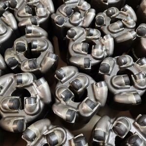 56mm Flat Top Reinforced Sintered Body PDC Bit with 1308 <b>Cutters</b> for Mining Jackdrill Drill Rig - Product Image 4