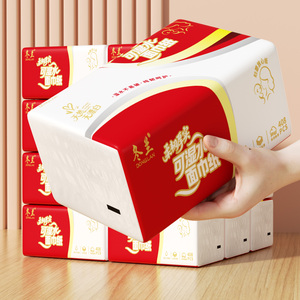 <span class=keywords><strong>Mouchoirs</strong></span> en papier doux pour le soin de la peau, pour le bureau, l'hôtel, la maison, la voiture, utilisation quotidienne - Product Image 3
