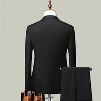 Costume de Soirée Designer Homme – Ensemble Deux Pièces Européen pour Invité de Mariage – Blazer 2 Boutons et Pantalon Habillé – Tenue de Travail Formelle – Costume d'Affaires