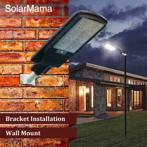 WHC 태양 통합 태양 외부 조명 거리 램프 Solaire Exterieur lampdaires Solaire 100W 200W 300W 500W 조명 태양