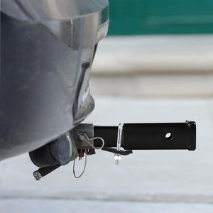 AMBITION Rallonge d'attelage de <span class=keywords><strong>remorque</strong></span> 12 ''à usage intensif Tube récepteur 2" adapté à une capacité de 6000 Lbs avec trou d'épingle 5/8 ''Pièces de <span class=keywords><strong>remorque</strong></span> - Product Image 4