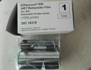 Edisecure Dic10319 Retransfer Film, Voor Matica Xid 580ie 570ie 560ie 590ie En Xid8300 Xid8600 Xid9300 Xid9330 Id Card Printers