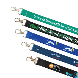 Lanyard Manufacturer Promotional Cheap Custom Printed Polyester Neck Lanyard With Logo