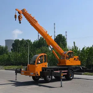 China Gainjoys manufacturer 30m 12 ton mobile truck crane hydraulic arm crane for trucks