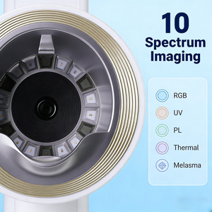 Escáner de Textura de Piel de Alta Calidad, 20 Megapíxeles, Máquina de Análisis <span class=keywords><strong>Facial</strong></span> del Envejecimiento, Analizador de Piel 3D HD para Salón de Belleza, Venta al Por Mayor de Fábrica - Product Image 1