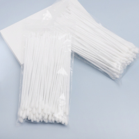 Produk Terlaris Tes Swab Tenggorokan Putih Steril Panjang 15cm Alat Pengambilan Sampel Medis Swab Oral Nasal Mendukung Kustomisasi