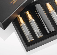 Flacons compte-gouttes pour parfum en forme de livre, atomiseur de 1 ml, 2 ml, 3 ml, 5 ml, 10 ml, mini parfums, flacon de parfum, boîte d'emballage