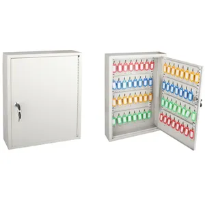 Wholesale best sale high quality wall mounted Metal Key storage box Safe cabinet