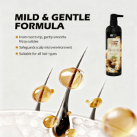 Après-shampoing nourrissant au gingembre 900ml, riche en extraits de plantes biologiques, réparation profonde des cheveux abîmés et amélioration de la brillance et de l'élasticité