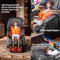 Silla de Masaje Eléctrica 2026, Nueva, de Cuerpo Completo, Gravedad Cero, Presión de Aire, Ahorro de Energía, Motor Silencioso, Gran Tamaño, Movimiento de Bolsa de Aire 4D
