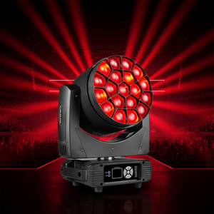 B-Eye K15 Zoom 19x40W Cabeza Móvil LED para Escenario, Efecto Beam Spot, Iluminación Profesional para Conciertos DMX512 - Product Image 4