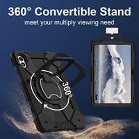 Funda de Silicona para Tablet con Correa de Hombro Resistente para Xiaomi Redmi Pad 2 Pro 12.1 Pulgadas POCO Pad M1 12.1 Pulgadas 2025