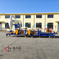 Système de dépoussiérage haute productivité HELIDA 5XFZ-15ST 22,5 kW pour machine de nettoyage des céréales à usage agricole et décharge propre