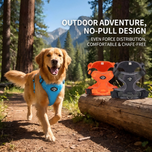 YG-537 Rompi <span class=keywords><strong>Harness</strong></span> Hewan Peliharaan yang Dapat Disesuaikan, Nyaman, dan Bernapas untuk Anjing Besar - Product Image 5